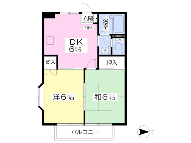 エンゼルの間取り