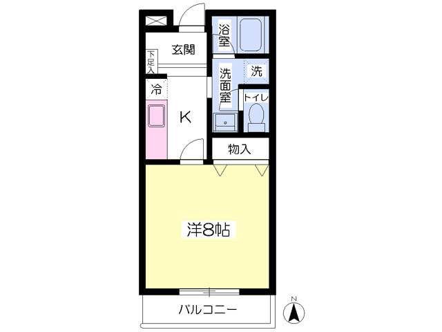エル・フォーレの間取り