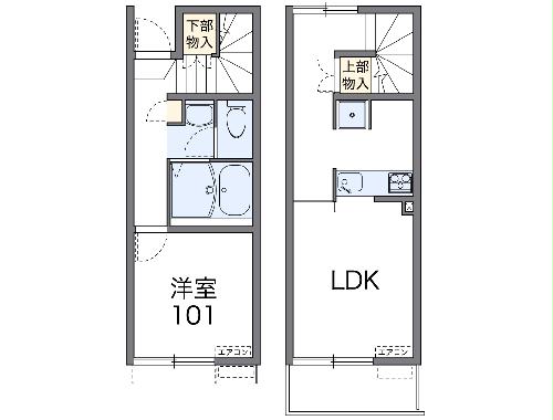 レオネクスト大久手Ⅰの間取り