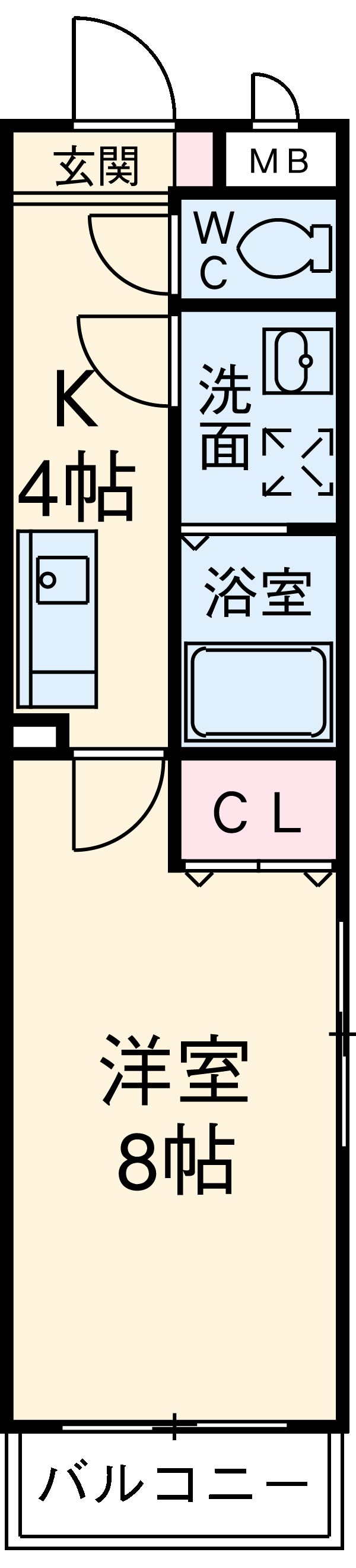 GX小垣江の間取り