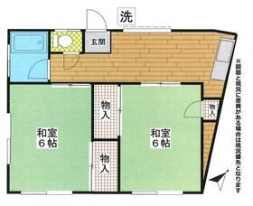 第二浜美荘の間取り