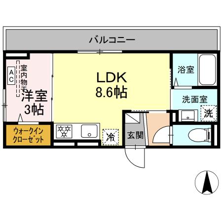 D Paina松見町の間取り