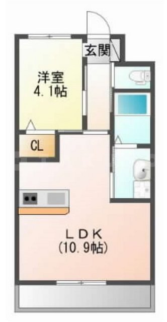 ラ・ジュネスSenriの間取り