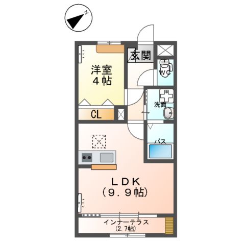 ロードスターの間取り