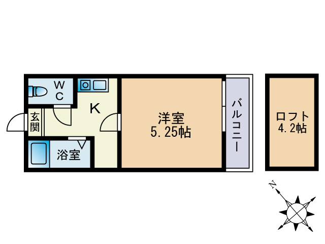 アーデンハイム松香台の間取り
