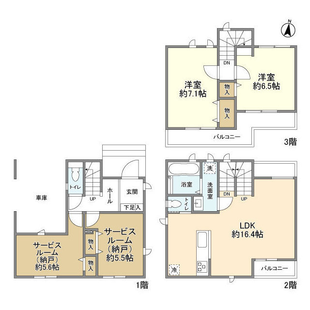 Kolet川口前川#04の間取り