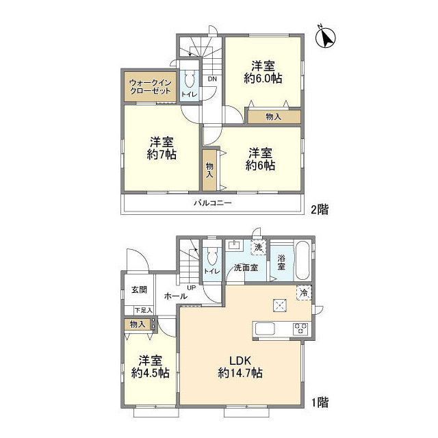 Kolet武里#04の間取り