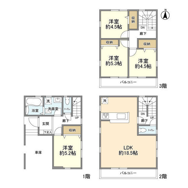 Kolet川口辻#02の間取り