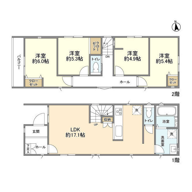 Kolet矢川#06の間取り