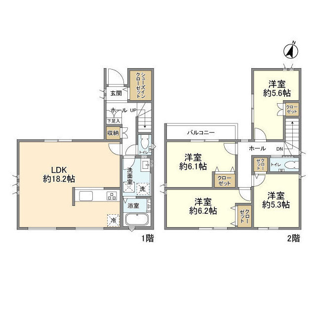 Kolet岩槻本丸#05の間取り