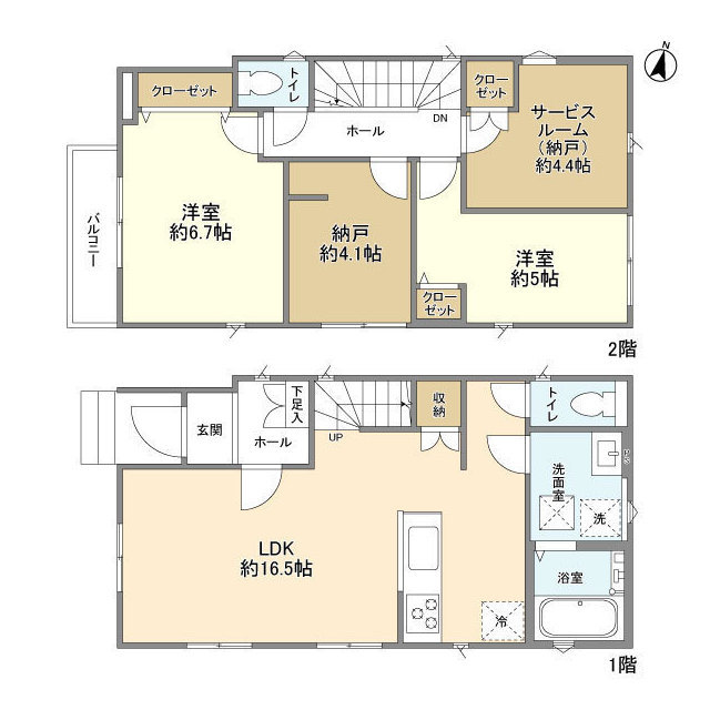 Kolet柏南増尾#07・-号室の間取り