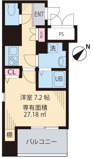 Ｎ・Ｙ根津八重垣・0206号室の間取り