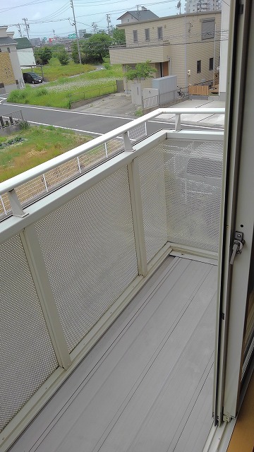 12/24 バルコニー