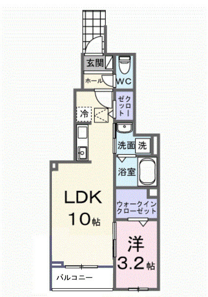 ヒカルサ土浦神立ウエストの間取り