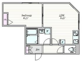 ザ・クラスアーバンス早稲田南の間取り