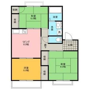 フレグランス川崎の間取り