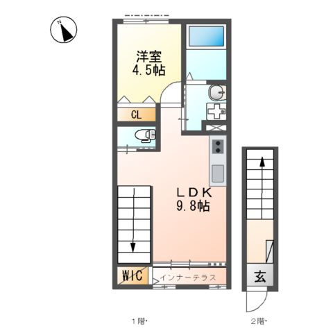 フォレストヴィラ千里イーストの間取り