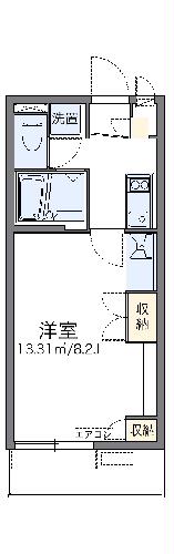 レオネクストシャンブルの間取り