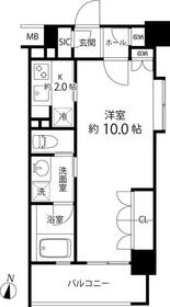 リリエンベルグ目白壱番館・903号室の間取り