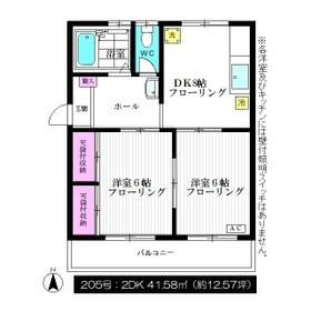 ラビアン花小金井の間取り