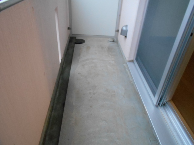 12/25 バルコニー