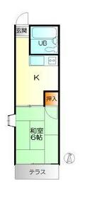 ＳＫハイム・102号室の間取り