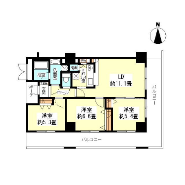 樹樹ガーデンの間取り