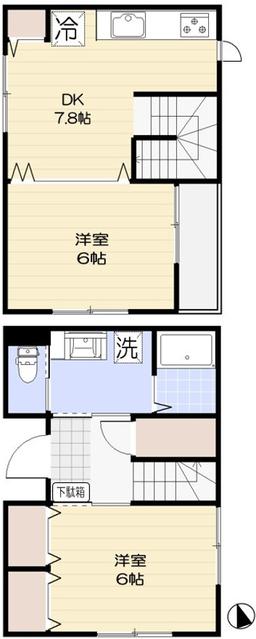 代沢フィーネの間取り