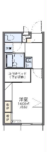 レオパレスSHINEIの間取り