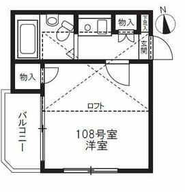 ヘスティア2番館の間取り
