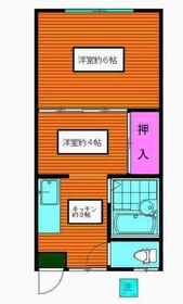 福島荘の間取り