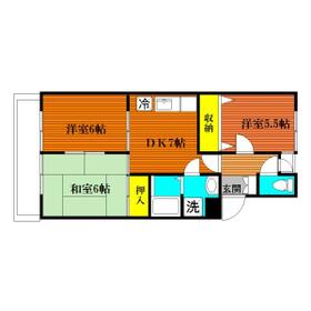 メゾン島田の間取り