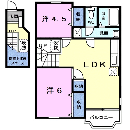 シーパレス南新田の間取り