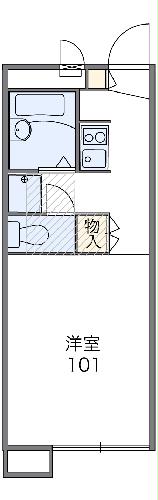 レオパレス一宮の間取り