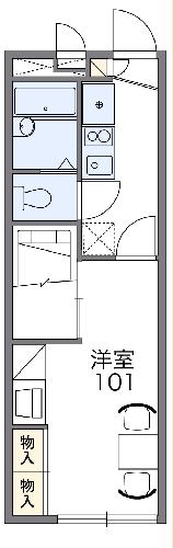 レオパレス国府の間取り