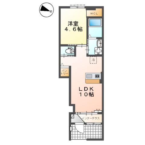 カーサ クワトロ(Casa.Quattro)の間取り