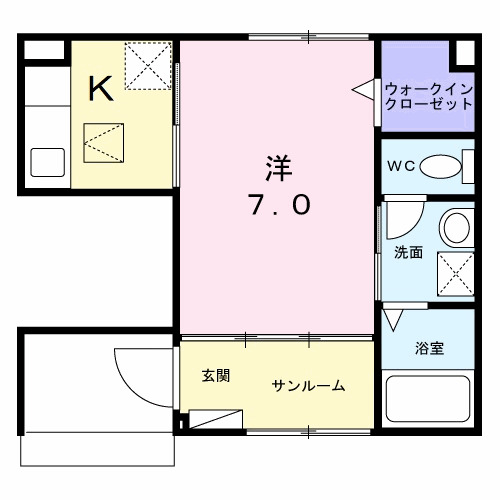 メゾン グランシャンの間取り