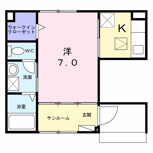 メゾン グランシャンの間取り