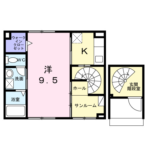 メゾン グランシャンの間取り