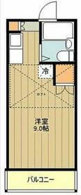リバージュン・Ｔ・202号室の間取り
