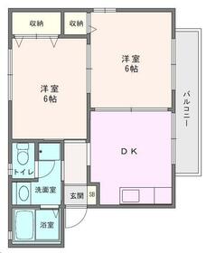 ハイツヴァンティアンＤ・102号室の間取り
