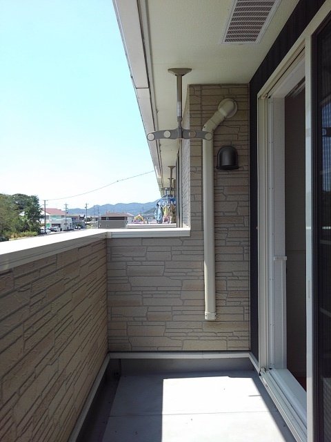 12/24 バルコニー