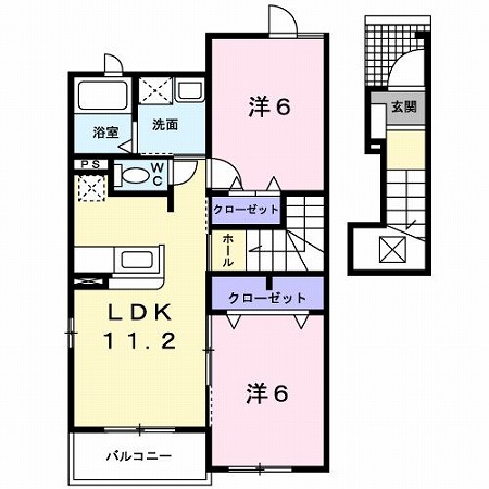 ガザニアの間取り