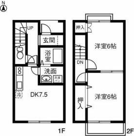 シルバンＳ・103号室の間取り
