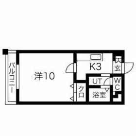 ルミネス１番館・205号室の間取り