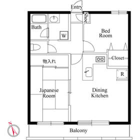 ブランシェ松戸の間取り