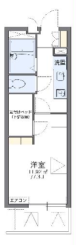 レオパレス和の間取り