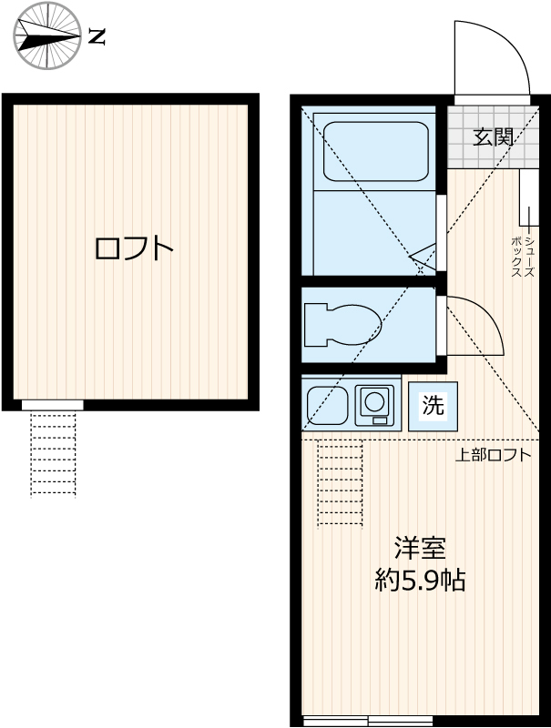IDEA川崎矢向の間取り
