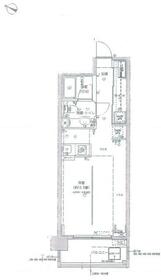 セレニティ久が原・405号室の間取り