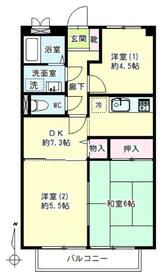 コモド浅田の間取り
